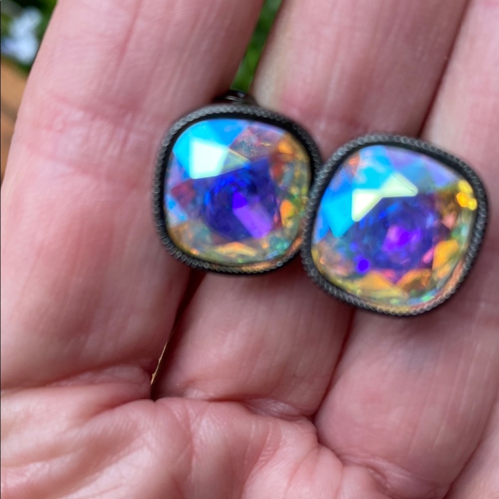 Anne Klein Cushion-Cut Earrings - Picture 9 of 13